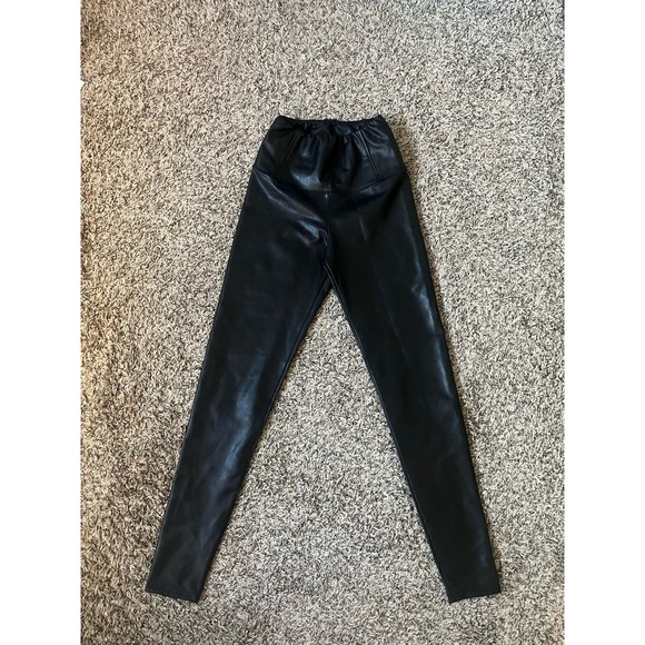 AllSaints Cora Faux Leather Leggings - US Size 4 - Picture 4 of 5